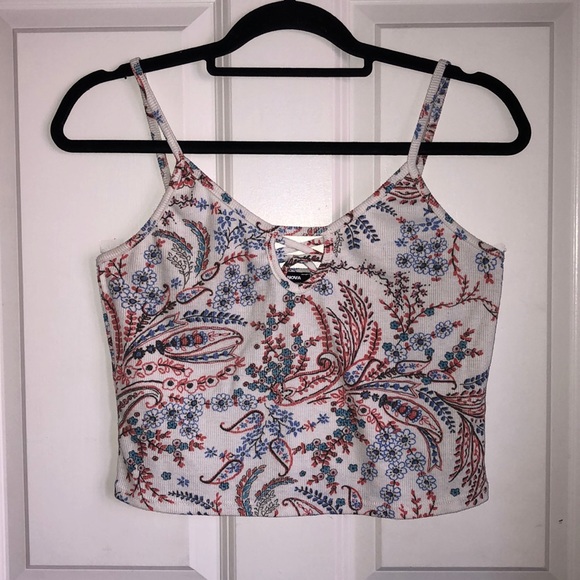 Fashion Nova Paisley Printed Tank Top - Picture 7 of 8